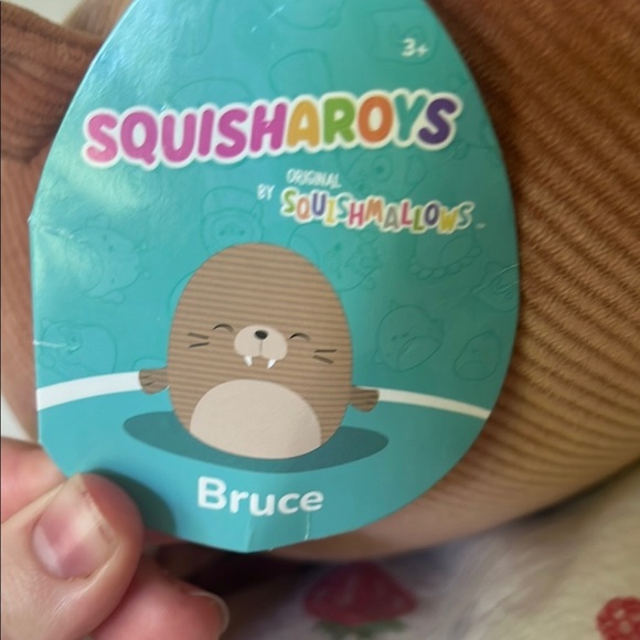 Brown Walrus Squishmallow - Picture 3 of 3